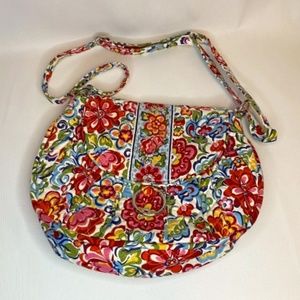 Vera Bradley Hope Garden Saddle Up Crossbody Purse Bag
